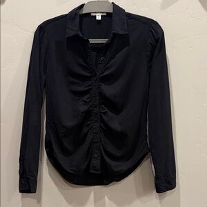 Cloth & Stone Black Button Down Shirt